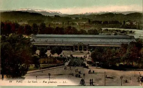 pau, la gare (Nr. 16817)