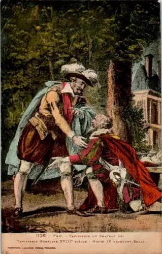 pau, tapisserie gobelins du chateau (Nr. 16834)