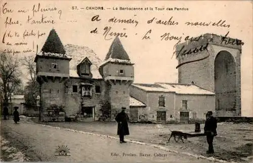 cahors, la barbacanne et la tour des pendus (Nr. 16840)