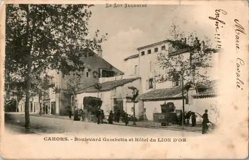 cahors, hotel du lion d'or (Nr. 16844)
