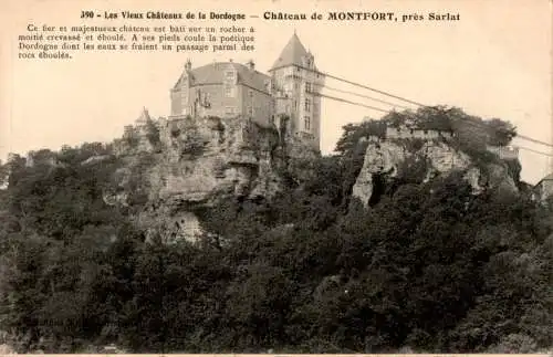 chauteau de montfort, pres sarlat (Nr. 16847)