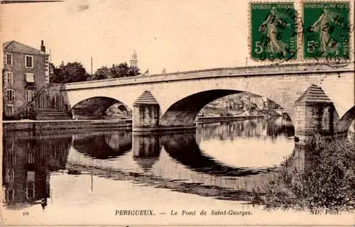 perigueux, le pont de saint-georges (Nr. 16853)