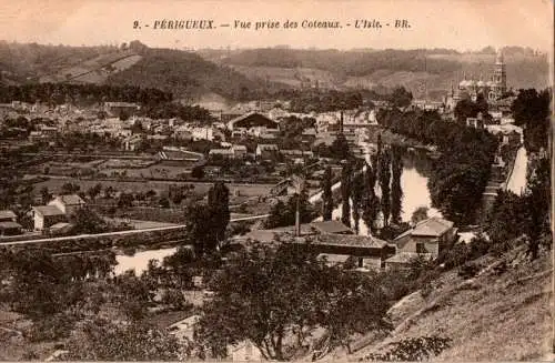 perigueux, vue prise des coteaux (Nr. 16856)