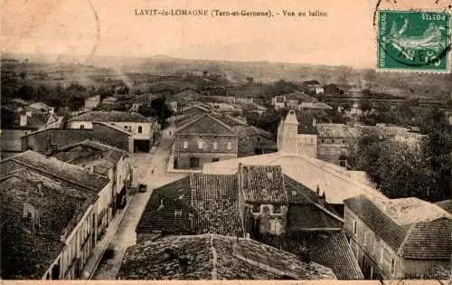 lavit de lomagne, vue en ballon (Nr. 16872)