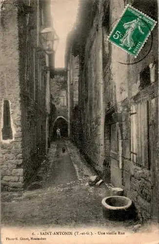 saint antonin, une vieille rue (Nr. 16874)