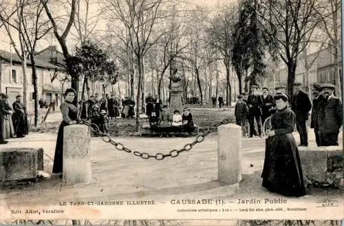 caussade, jardin public (Nr. 16903)