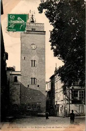 montauban, le beffroi ou tour de lantie (Nr. 16905)