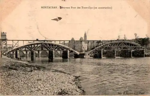 montauban, nouveau pont des tramways (Nr. 16911)