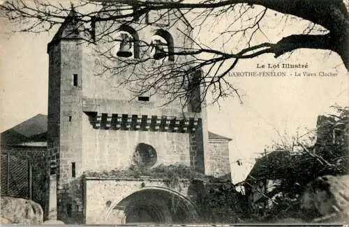 lamothe-fenelon - le vieux clocher (Nr. 16916)