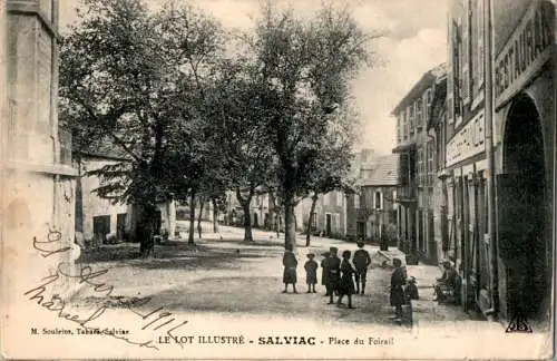 salviac - place du foirail, (lot) (Nr. 16921)