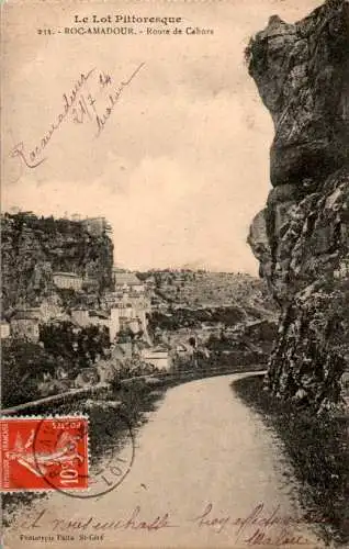 rocamadour, route de cahors (Nr. 16922)