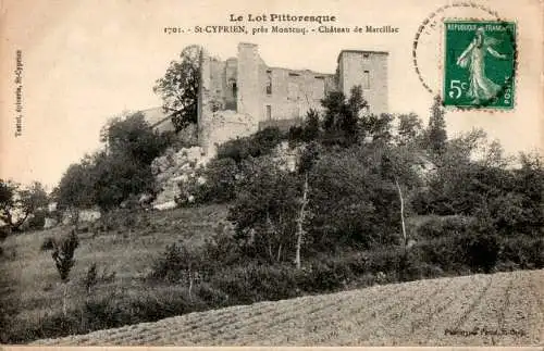 st cyprien, chateau de marcillac (Nr. 16942)