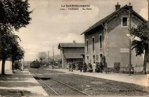 parnac, la gare (Nr. 16970)