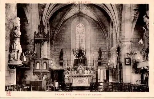 laramiere, interieur de l'eglise (Nr. 16971)