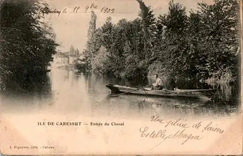 ile de cabessut, entree du chenal (Nr. 16980)