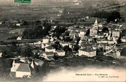 duravel (lot), vue generale (Nr. 16994)