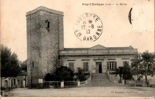 puy-l'eveque, la mairie (Nr. 16995)
