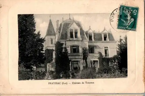 prayssac, chateau de touzeau (Nr. 16999)