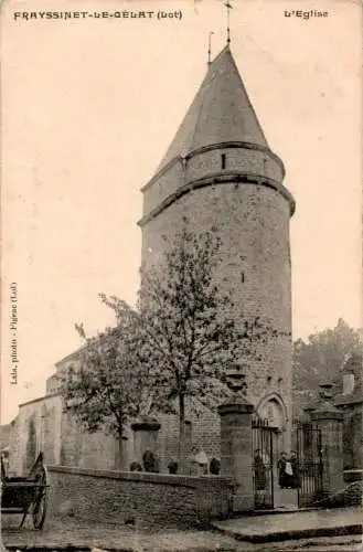 frayssinet-le-gelat, l'eglise (Nr. 17003)