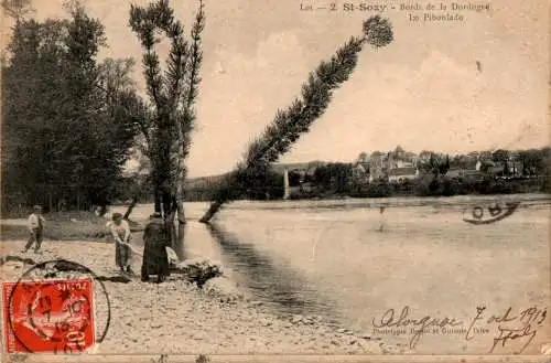 st-sozy, bords de la dordogne (Nr. 17004)