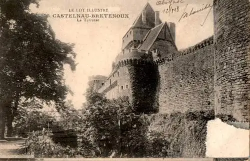 castelnau bretenoux, la terrasse (Nr. 17011)