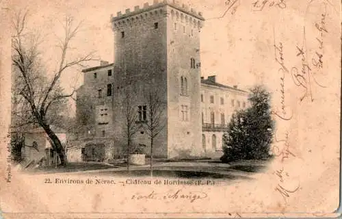 nerac, chateau de hordasse (Nr. 17029)