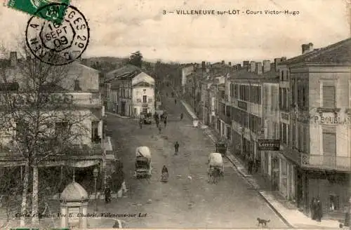 villeneuve-sur-lot, cours victor-hugo (Nr. 17033)