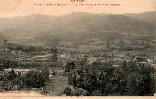 st-amans-soult, vue generale prise de valtoret (Nr. 17042)