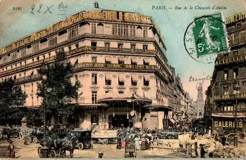 paris, rue de la chaussee d'antin (Nr. 17052)