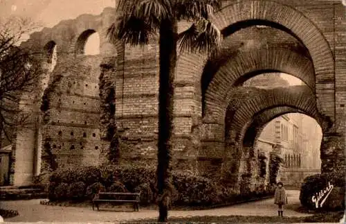 bordeaux, ruines du palais gallien (Nr. 17057)