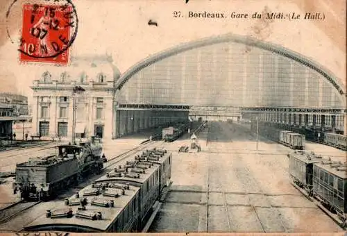 bordeaux, gare du midi (Nr. 17058)