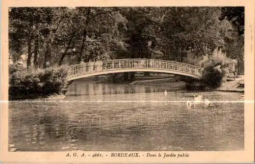 bordeaux, dans le jardin public (Nr. 17093)