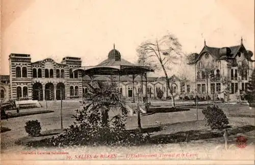 salies-de-bearn, l'etablissement thermal (Nr. 17104)