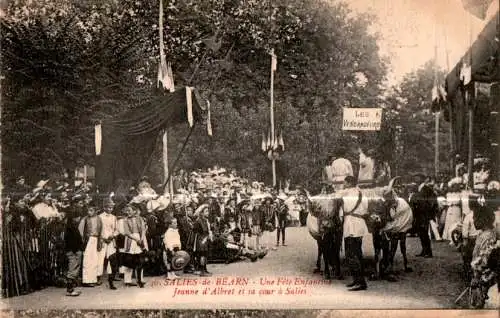 salies-de-bearn, une fete enfantine (Nr. 17107)