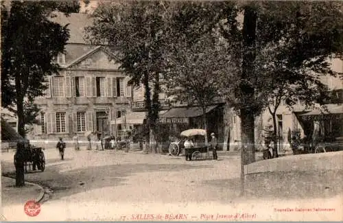 salies-de-bearn, place jeanne d'albret (Nr. 17108)