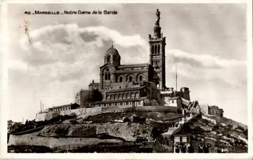 marseille, notre dame de la garde (Nr. 17117)