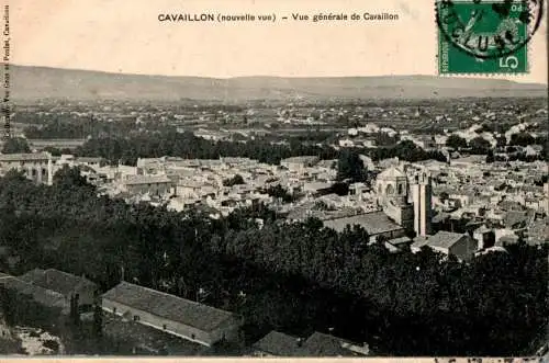 cavaillon, vue generale (Nr. 17129)