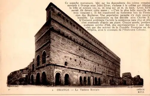 orange - le theatre romain (Nr. 17136)