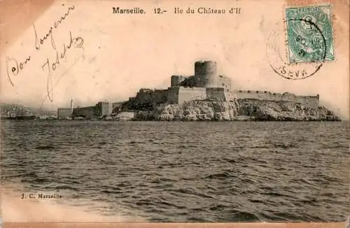 marseille, ile du chateau d'if (Nr. 17150)