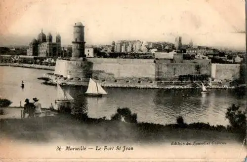 marseille, le fort st. jean (Nr. 17152)