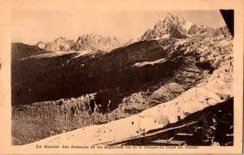 le glacier des bossons (Nr. 17161)