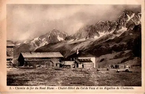 chalet hotel du col de voza, chemin de fer du mont blanc (Nr. 17174)