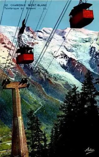 chamonix, teleferique du brevent (Nr. 17176)