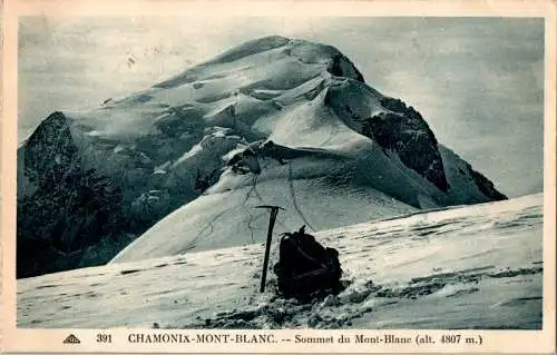 chamonix, sommet du mont-blanc (Nr. 17177)