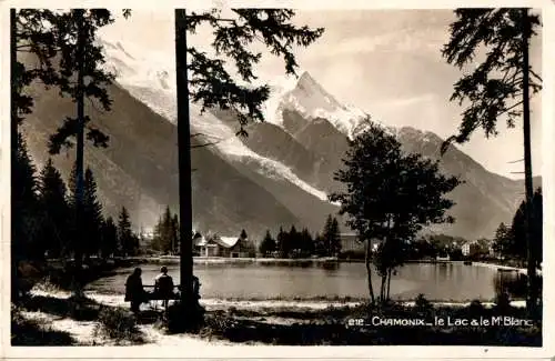 chamonix, le lac (Nr. 17179)
