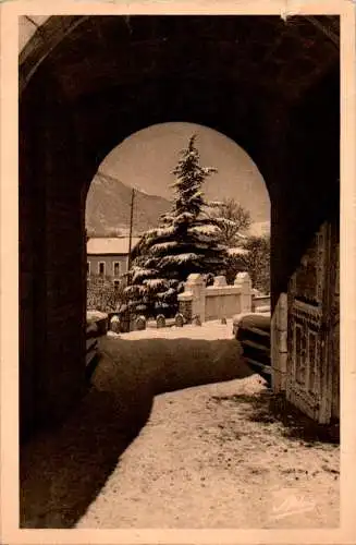 briancon l'hiver, la porte d'embrun (Nr. 17180)