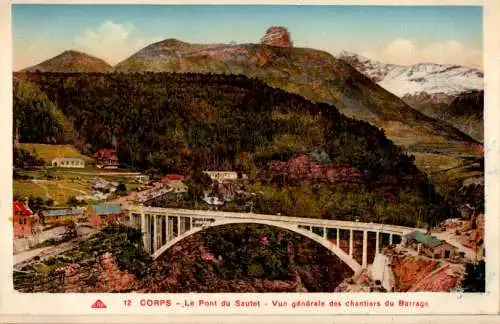 corps, le pont du sautet (Nr. 17184)