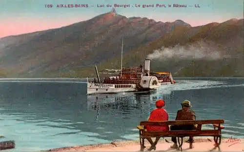 aix-les-bains, lac du bourget (Nr. 17195)