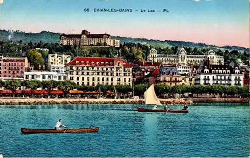 evian-les-bains, le lac (Nr. 17198)