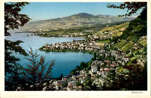 montreux, lac de geneve (Nr. 17202)